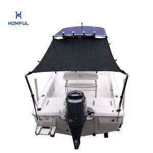 HOMFUL Bateau T-Top Ombre Bimini Top Extension Marine Bateau T-Top Ombre - Product Image 1