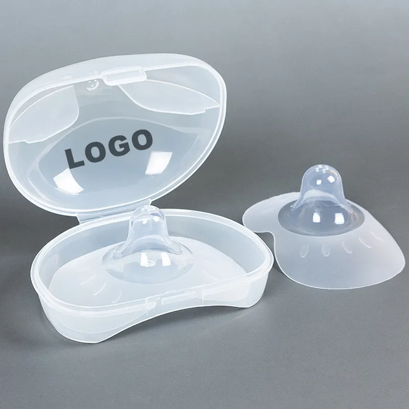 Protezione per capezzoli in Silicone post-partum personalizzata senza BPA protezione per l'allattamento al seno scudi per capezzoli