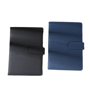 สมุดโน้ตแบบกำหนดเองโลโก้ผ้า A5พื้นผิวหนัง PU หัวเข็มขัดแม่เหล็กสำหรับธุรกิจแผ่นจดบันทึกแบบหนา - Product Image 3