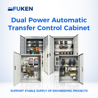 Panneau de commande électrique complet Fuken 110V/220V double tension pour ferme, ATS 200A, pour générateur automatique