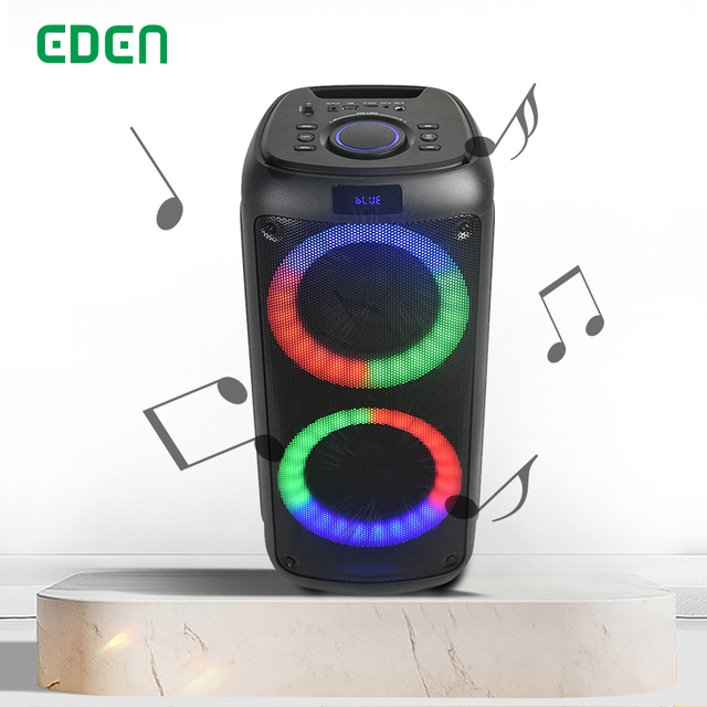 Professional Wholesale Party 6.5'' Audio With LED Lighting Wireless Karaoke DJ Portable BT Speaker Sound Box
