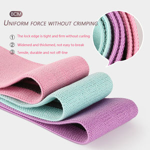 Fabricante botín círculo De cadera Bandas elásticas De Resistencia antideslizante bucle para las piernas y el culo De Bandas De Resistencia - Product Image 3