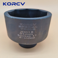 Korcv Outils pour camions JD018 Douille 95 mm 8 faces pour camions Volvo Scania Man Daf Iveco Renault