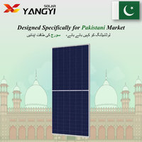 Panneau solaire bifacial HJT Yangyi 450W-740W, haute efficacité 23,83%, mono PERC demi-cellules, certifié TUV, stock Pakistan