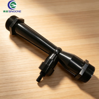 Injecteur Venturi 1/4"-2" pour l'intégration d'engrais, mélange et dosage de produits chimiques pour les eaux usées industrielles