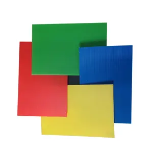 Bottle holder Eco-friendly new material recyclable PP corrugated plastic sheet Plastic Corrugated Panel