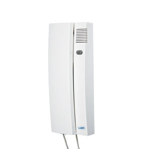 Kits d'entrée 3 + N avec couleur blanche, design élégant de style S, sonnette de porte de téléphone et transformateur, 2 boutons d'appel pour immeuble d'appartements - Product Image 1