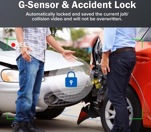 Tầm Nhìn Ban Đêm G Cảm Biến Wifi Xe <span class=keywords><strong>DVR</strong></span> Ứng Dụng Video Recorder Taxi 2K + 1080P + 1080P 3 Kênh Ống Kính Xe Máy Ảnh Dash Cam - Product Image 6