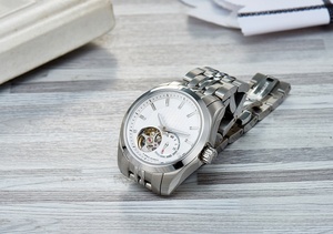 Orologio di Lusso da Donna con Movimento Automatico Giapponese, in Acciaio Inossidabile, Scheletrato, Impermeabile, Marca Top per Business - Product Image 2