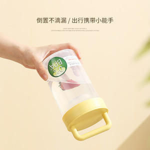 Taza portátil para ensalada con cuchara, recipiente para almacenamiento de alimentos de 800-1000 ml, para oficina, picnic, desayuno de estudiantes, yoga, dieta - Product Image 3