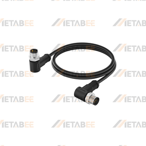 สายเซ็นเซอร์ M12 <span class=keywords><strong>3</strong></span> ขา ตัวผู้ แบบมีรหัส A ขั้วต่อ AWG22 สายไฟแบบไม่มีฉนวน ชุดสายไฟสำหรับแอคชูเอเตอร์อุตสาหกรรม ปลั๊กขึ้นรูป - Product Image 6