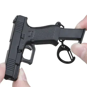 Tactical Keychain Mini Portable Decorations Detachable G45 Weapon Model Key Chain Ring Gift