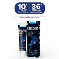 Vente en gros Nouveau produit Sumifun Crème pour les pieds 30g
