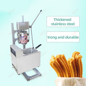 Maquinas De Para <span class=keywords><strong>Hacer</strong></span> 3L Hopper Churros Maker Churos Remplissage Semi Automatique Équipement De Remplissage Friteuse Avec 6L Gaz - Product Image 2