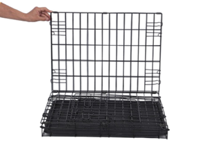 ขายส่งมัลติฟังก์ชั่น 2 ประตูโลหะขนาดใหญ่ที่ถอดออกได้ลวดสแตนเลสบ้านแมววิลล่าคอนโดกรง<span class=keywords><strong>ล้อ</strong></span>สากล - Product Image 3