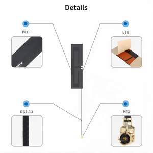 <span class=keywords><strong>Antena</strong></span> <span class=keywords><strong>WiFi</strong></span> Multibanda Direccional de 2.4-5GHz con Conector MHF, <span class=keywords><strong>Antena</strong></span> FPC de PCB Flexible para Comunicación - Product Image 3