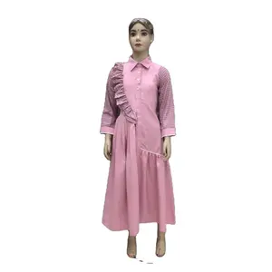 Profession elle High School Uniform Hersteller Custom Made Girls Langarm Fancy Model Kleid