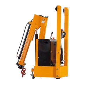 รถเครนไฮดรอลิกไฟฟ้าขนาดเล็กแบบเคลื่อนที่ได้สำหรับใช้ในครัวเรือน แบบแขนยื่นหมุนได้ รับน้ำหนัก 1 ตัน - Product Image 3