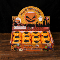 Jouets en caoutchouc à presser en forme de citrouille et de fantôme pour Halloween, anti-stress, pour les 14 ans et plus, unisexe, cadeaux de fête en gros