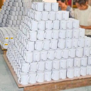 11 oz Sứ Trà cốc cà phê biểu tượng tùy chỉnh in 15 oz trống chén gốm thăng hoa tráng thiết kế Nhà cung cấp cho in cốc - Product Image 3