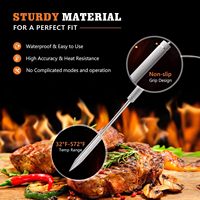 Accessoires SEB, sonde à viande de remplacement pour thermomètre Thermopro, poignée antidérapante, plage de température 32 ° F-572 ° F, Acier inoxydable 304