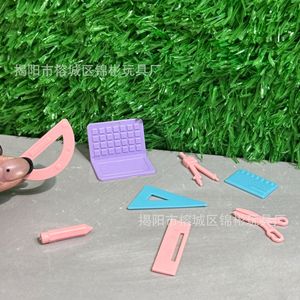 Miniherramientas de aprendizaje en miniatura transfronterizas Jinbing: Computadoras, cuadernos, reglas, obligas, tijeras, juegos de casa para niños, <span class=keywords><strong>Dol</strong></span> - Product Image 4