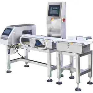 Maquinaria automática de detección de metales, máquina de pesaje de fruta, clasificación de peso