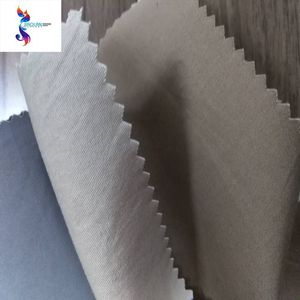 Саржевая Ткань, 100% хлопок, обычная окрашенная тканая одежда, Товары в наличии, хорошее качество, переработанная ткань, новый запас хлопка 19-9-2-6 - Product Image 2