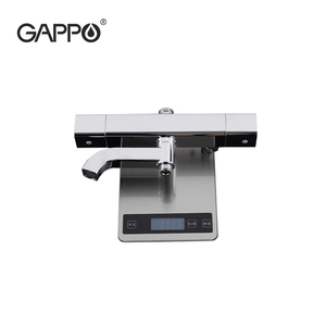 Gappo-Sistema de ducha de estilo moderno, mezclador de <span class=keywords><strong>grifo</strong></span> de baño <span class=keywords><strong>con</strong></span> <span class=keywords><strong>termostato</strong></span>, G2491, 1 Juego - Product Image 6