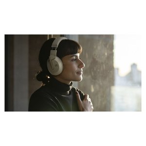 Audífonos Bluetooth ANC Avanzados, Color Beige, Sobre la Oreja, Inalámbricos, Estéreo, 32 Horas de Duración de la Batería - Product Image 6