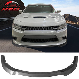 Convient pour Charger SRT 2015-2016 V7 A Style Lèvre de pare-chocs avant en fibre de carbone - Product Image 1