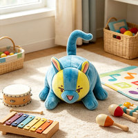 Peluches personnalisées en forme de chat, visage bicolore, jouet doux et moelleux, style anime, décoration d'étagère, ornement, vente en gros pour les acheteurs de jouets