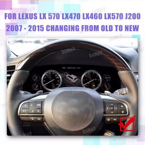 Écran LCD numérique de 12,3 pouces pour tableau de bord de Lexus LX570 2007 2008-2017, variante tableau de bord virtuel, cockpit, compteur de vitesse, écran HD - Product Image 3
