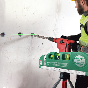 4 в 1 точный зеленый лазерный нивелир измеритель ленты точное измерение поперечной прямой линии мини-спиртовой лазер - Product Image 6