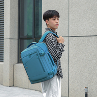 Sac à dos pour ordinateur portable confortable et respirant, design antivol, sac à dos pour ordinateur, voyage, bureau, visite, avec USB