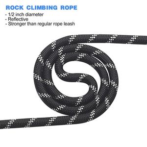 Soft Padded 2 Handles Nylon Rope <strong>Dog</strong> Leash Reflective <strong>Dog</strong> Walking Leashes <strong>Double</strong> Handles Pet Training <strong>Leads</strong> - Product Image 6