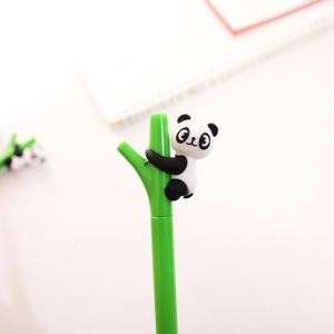 Wholesale Creative Cute Panda Tree Gel Ink <b>Pen</b> With Personalized Printed Custom Logo for Student Stationery - Product Image 3