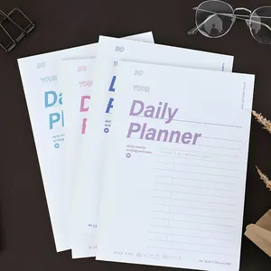 Mr. Paper 4 Design 4/Buch Notizbuch einfache Gold Serie Plan Stil Konto für Zeitschriften Dekorative Schreibwaren Planer