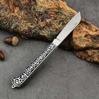Couteau utilitaire pliable portable EDC, porte-clés, outils de camping en plein air