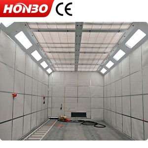 Cabine <span class=keywords><strong>de</strong></span> <span class=keywords><strong>peinture</strong></span> automobile à isolation EPS et laine <span class=keywords><strong>de</strong></span> roche, ventilateur turbine européen à économie d'énergie, 18000-25000m³/h pour <span class=keywords><strong>atelier</strong></span> <span class=keywords><strong>de</strong></span> réparation automobile - Product Image 2