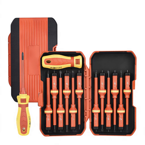 Ruike Insulated <b>Screwdriver</b> <b>Set</b> 7690/13PC Multi-bit Cross <b>Phillips</b> Industrial Grade Tool Kit - Product Image 2