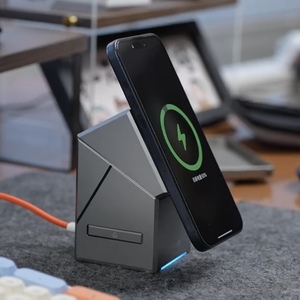 Chargeur sans fil trois en un avec base de charge magnétique adapté à la charge sans fil des téléphones et montres <span class=keywords><strong>Apple</strong></span> - Product Image 2