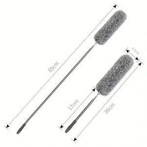 Plumero Retráctil Telescópico, Mini Escoba de Fibra para Polvo, Herramienta de Limpieza del Hogar - Product Image 2