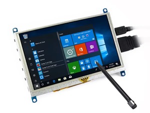 หน้าจอสัมผัสแบบต้านทานขนาด 5 นิ้ว LCD G 800*480 จอแสดงผลคอมพิวเตอร์รองรับราสเบอร์รี่ ไพ/บีบี แบล็ค/บานาน่า พาย/ออเรนจ์ พาย K798 - Product Image 2