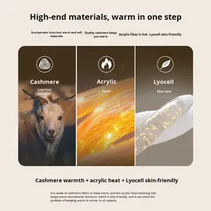 Conjunto de ropa interior térmica para mujer 10A Terciopelo alemán antibacteriano Calefacción sin costuras Otoño Invierno Calzoncillos largos Top & Bottoms - Product Image 2