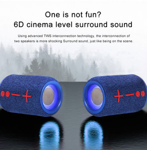 2023 thông minh công nghệ mini xách tay không dây điện tử Loa Set OEM nhựa Sản phẩm nhà tiện ích nhỏ Pin Cá Nhân - Product Image 5