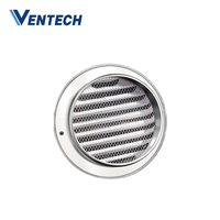 Grille de ventilation de plafond moderne en acier inoxydable 304, peinture noire, réglable, pour extérieur, climatisation, ventilation, échappement, conduits CVC