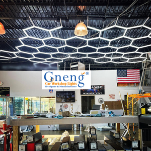 Chống chói nhà để xe ánh sáng Trần hình lục giác ánh sáng Hive thiết kế tổ ong đèn barbershop đèn LED - Product Image 2