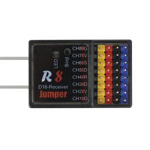 Récepteur Jumper R8 Frsky 4-6V Portée 2,3 km 1-8 Canaux Compatible PWM SBUS Télécommande Radio à Moule Privé - Product Image 3