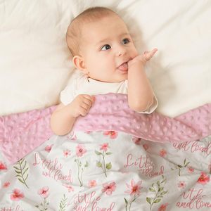 <span class=keywords><strong>Couverture</strong></span> en <span class=keywords><strong>minky</strong></span> super douce pour la crèche, <span class=keywords><strong>couverture</strong></span> pour bébé nouveau-né avec envers à pois double couche, <span class=keywords><strong>couverture</strong></span> de lit légère <span class=keywords><strong>rose</strong></span> - Product Image 4